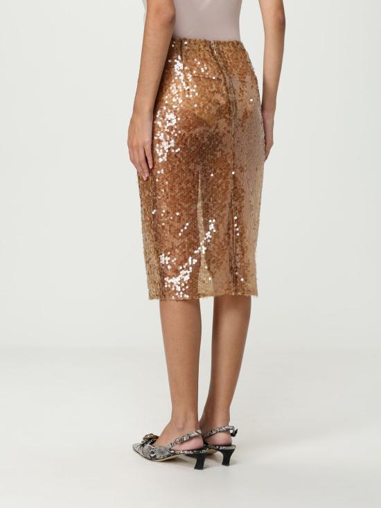 25FW 엘리자베타프랜치 미디 스커트 GO110 EA2 Honey - ELISABETTA FRANCHI