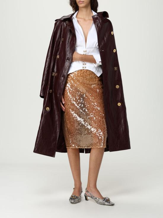 25FW 엘리자베타프랜치 미디 스커트 GO110 EA2 Honey - ELISABETTA FRANCHI