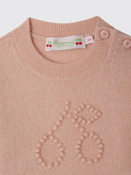 25FW [키즈] 봉쁘앙 풀오버 W05XJUK00002 023 Pink - BONPOINT