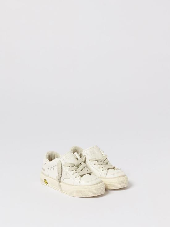 25FW [키즈] 골든구스 스니커즈 GJF00495F00481410100 White - GOLDEN GOOSE