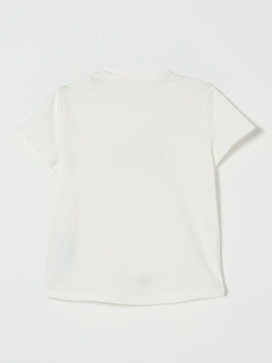 25FW [키즈] 리우조 티셔츠 GF5010J0088 10602 White - LIU JO