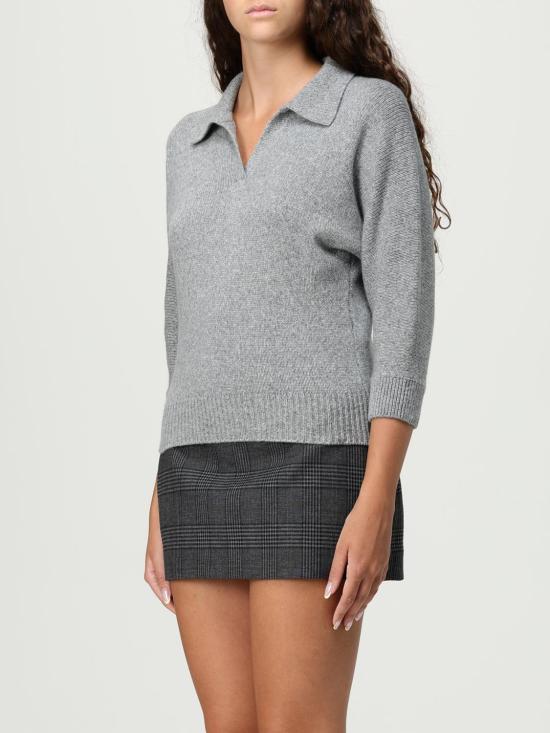 25FW 케이트 후드 티셔츠 9834650 460 Grey - KHAITE