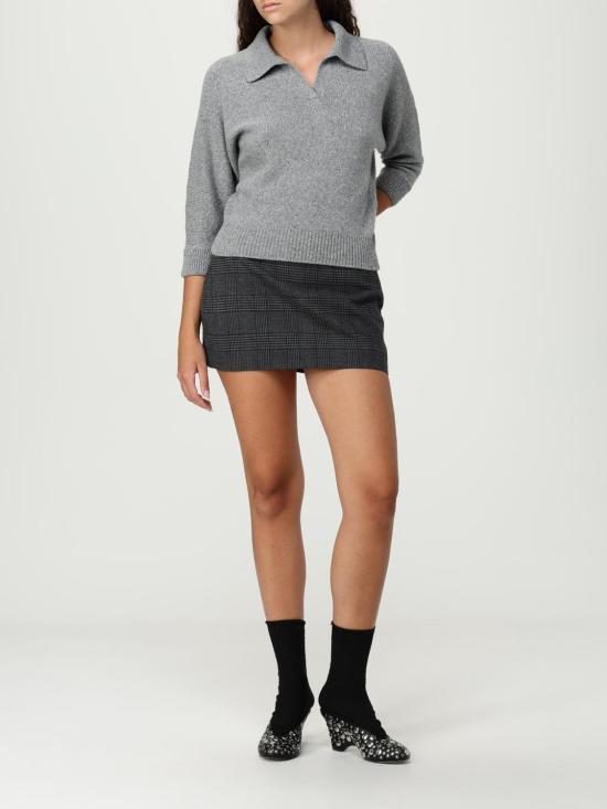 25FW 케이트 후드 티셔츠 9834650 460 Grey - KHAITE