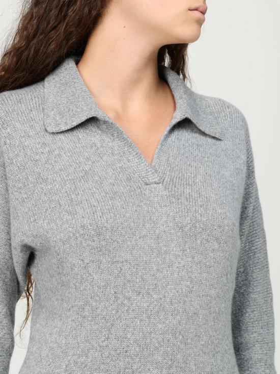 25FW 케이트 후드 티셔츠 9834650 460 Grey - KHAITE