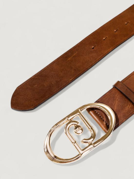 25FW 리우조 레귤러 벨트 AF5243P0309 90912 Brown - LIU JO