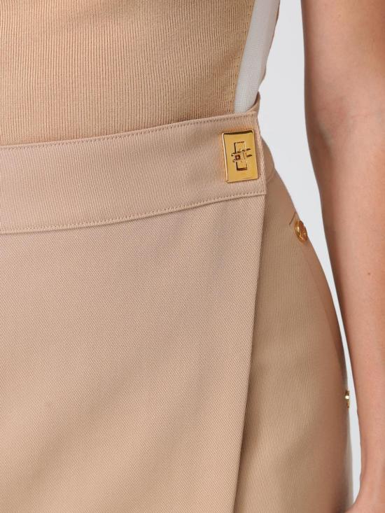 25FW 엘리자베타프랜치 숏 스커트 GO126 EA2 Honey - ELISABETTA FRANCHI