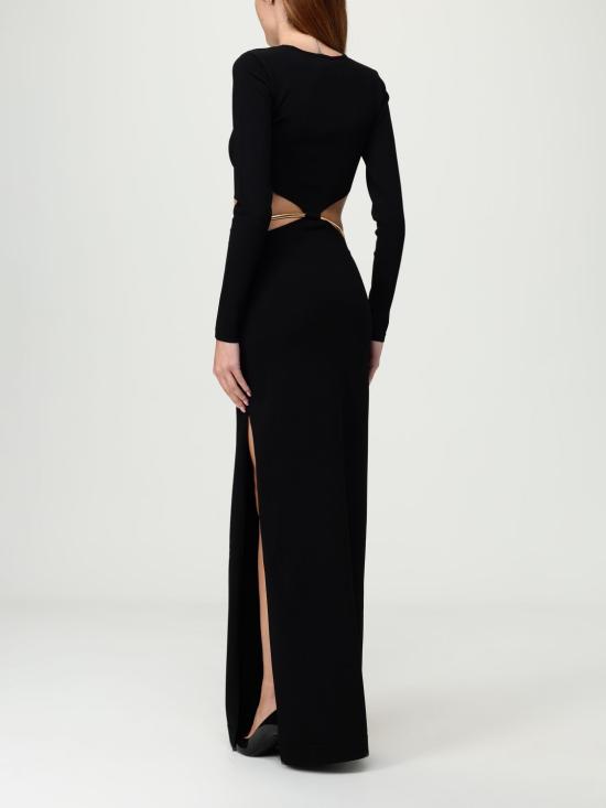 25FW 엘리자베타프랜치 롱 원피스 AM24S 110 Black - ELISABETTA FRANCHI