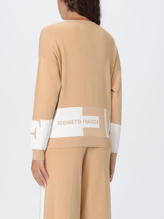 25FW 엘리자베타프랜치 스웨터 MK01S EG1 Beige - ELISABETTA FRANCHI