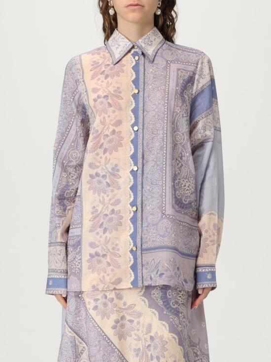 25FW 짐머만 블라우스 4322TSS252 BLUBA Violet