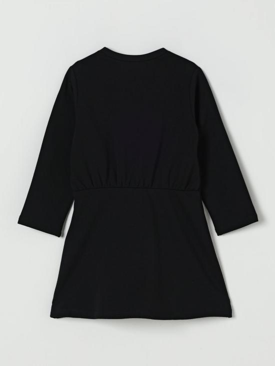 25FW [키즈] 리우조 원피스 KF5004F0724 22222 Black - LIU JO