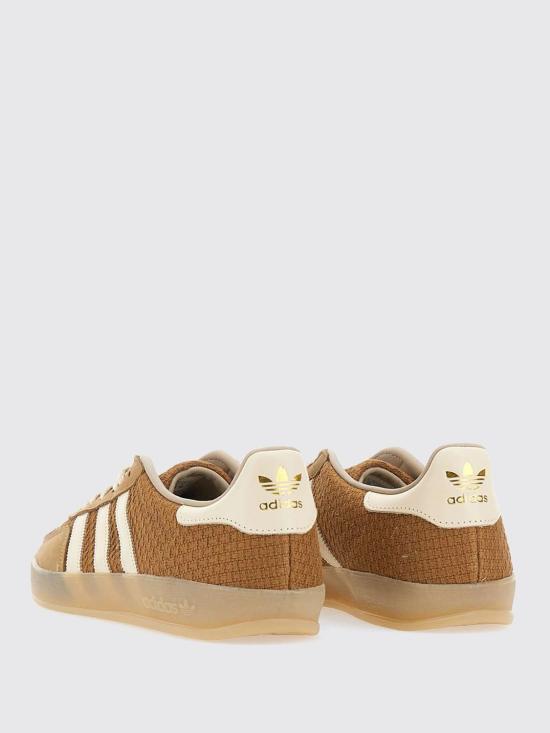 25FW 아디다스 가젤 인도어 스니커즈 JR8851 Beige - ADIDAS