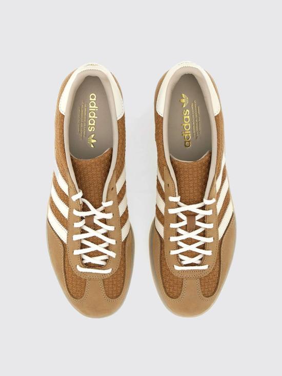 25FW 아디다스 가젤 인도어 스니커즈 JR8851 Beige - ADIDAS
