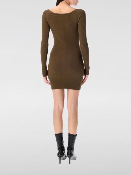 25FW 디젤 롱 원피스 A141880DLAX 5FP Kaki - DIESEL