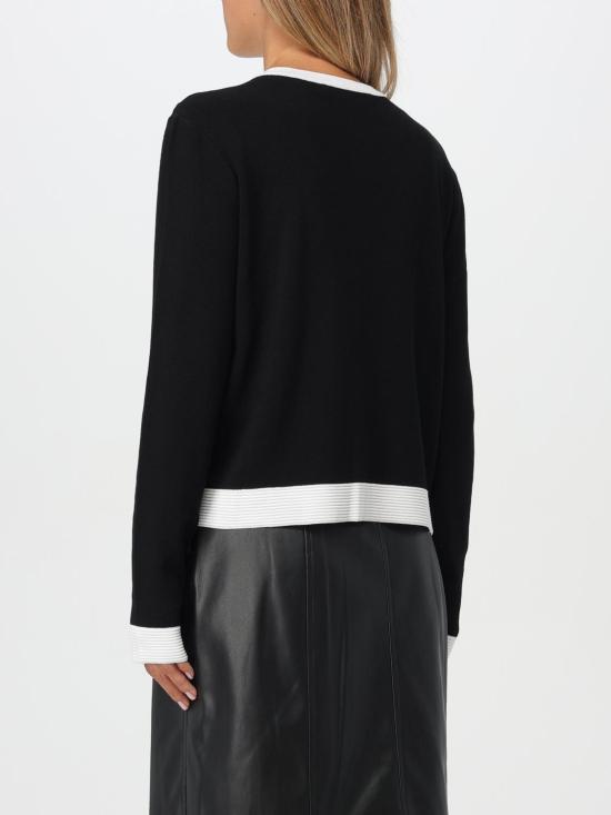 25FW 칼라거펠트 스웨터 245W2001 999 Black - KARL LAGERFELD