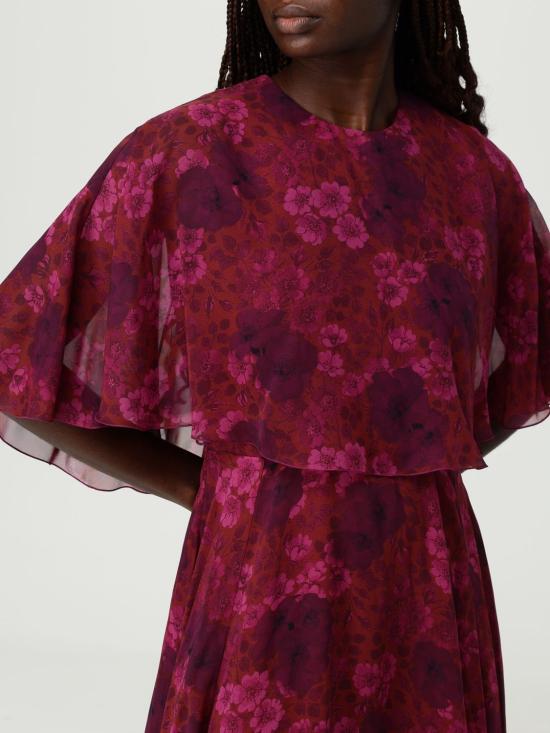 25FW 지암바티스타 발리 롱 원피스 25FWSVCL5087 91PRI P076 Burgundy - GIAMBATTISTA VALLI