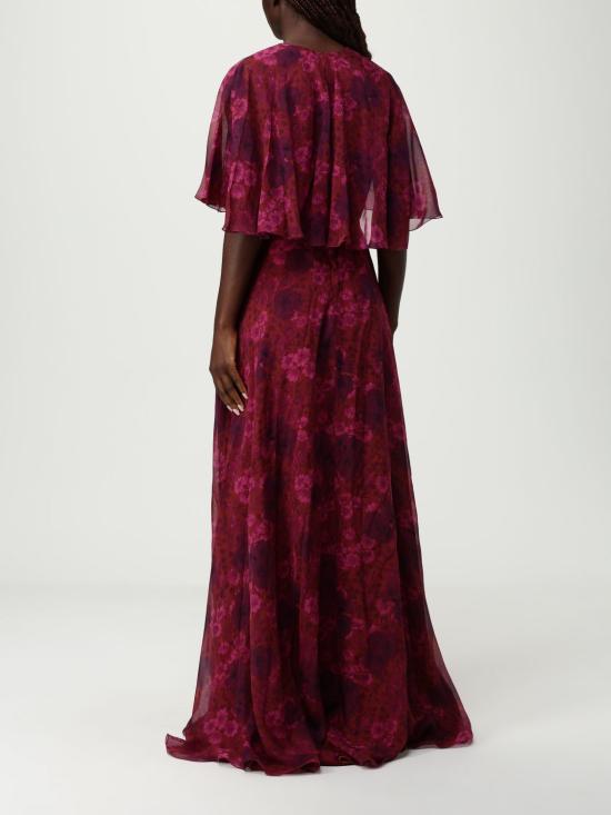 25FW 지암바티스타 발리 롱 원피스 25FWSVCL5087 91PRI P076 Burgundy - GIAMBATTISTA VALLI