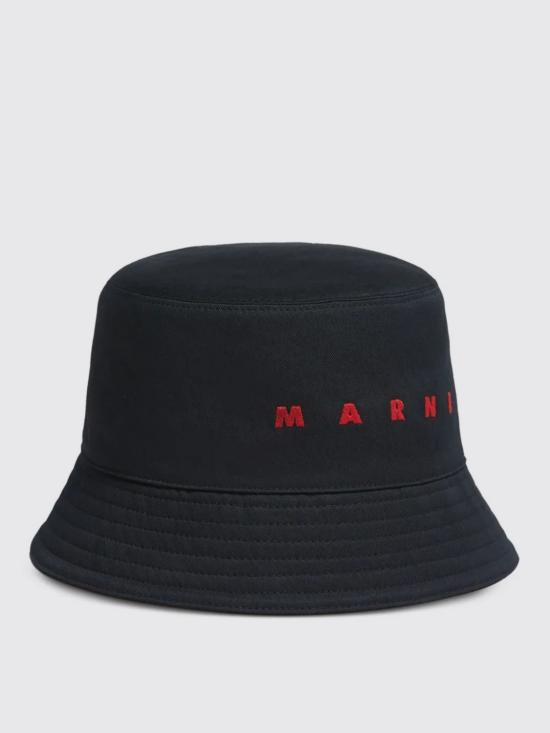 25FW 마르니 버킷햇 CLZC0110S0UTC311 00N99 Black
