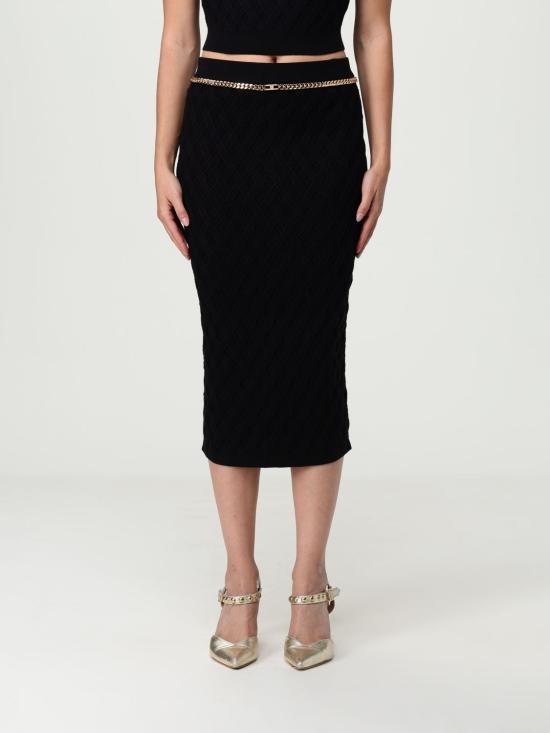 25FW 엘리자베타프랜치 미디 스커트 GK20B 110 Black