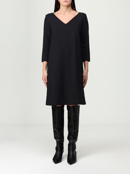 25FW 리비아나 콘티 롱 원피스 L5WI31 Y69 0 Black