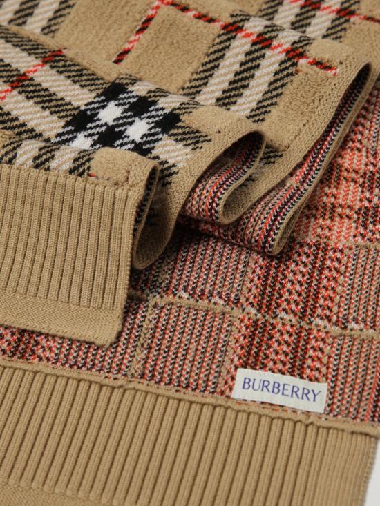 25FW [키즈] 버버리 스카프 8105878 B9368 Beige - BURBERRY