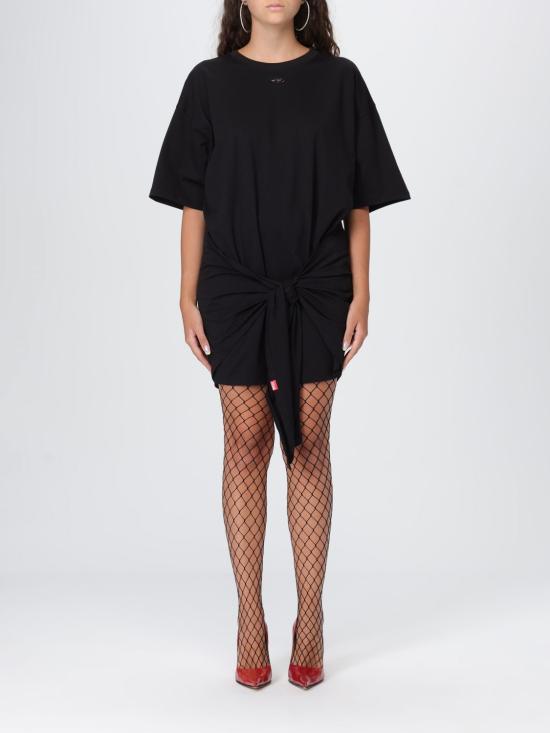 25FW 디젤 롱 원피스 A192320NIAXD 9XX Black