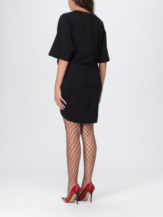 25FW 디젤 롱 원피스 A192320NIAXD 9XX Black - DIESEL