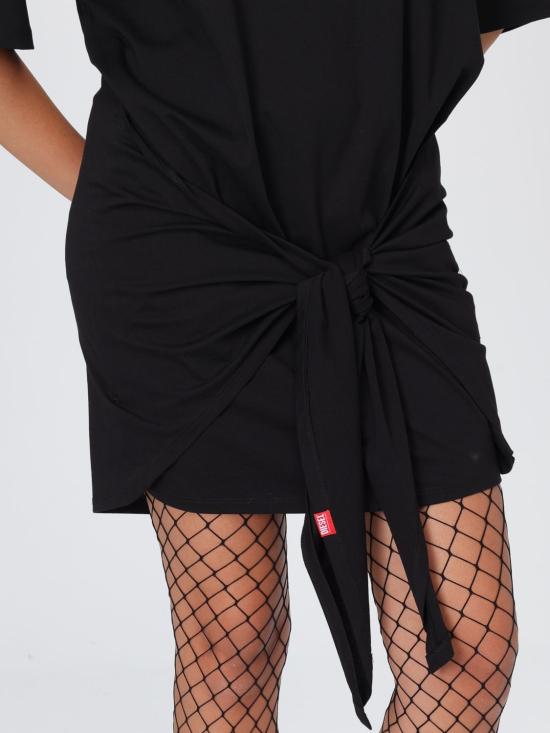 25FW 디젤 롱 원피스 A192320NIAXD 9XX Black - DIESEL