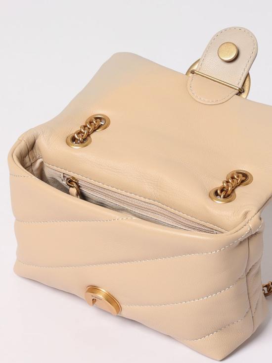 25FW 핑코 토트백 100040A0F2 C50Q Beige - PINKO