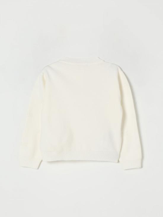 25FW [키즈] 엘리자베타프랜치 풀오버 EGMA041CFL060 0000 Yellow Cream - ELISABETTA FRANCHI