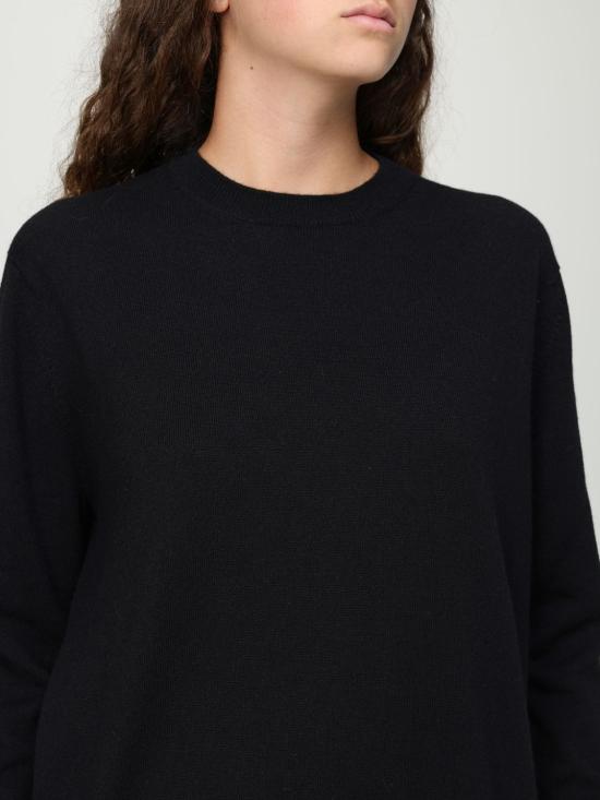 25FW 아뇨나 스웨터 K110018 4K120N K09 Black - AGNONA