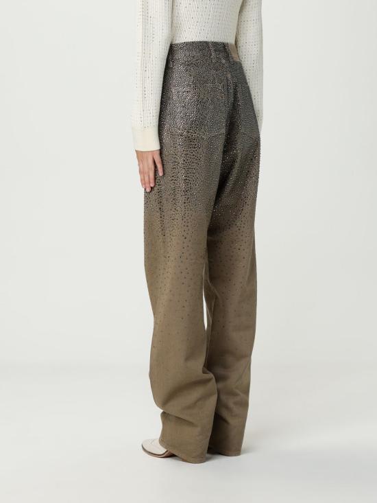 25FW 골든구스 데님 팬츠 GWP00844P00207515184 Kaki - GOLDEN GOOSE