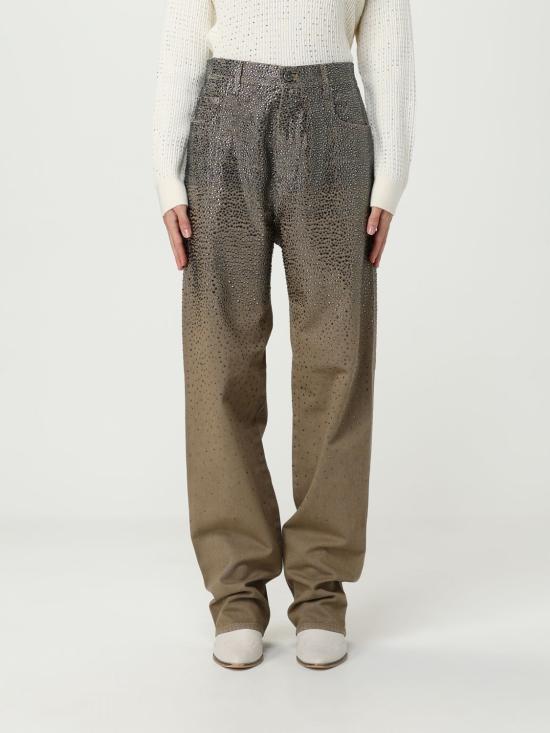 25FW 골든구스 데님 팬츠 GWP00844P00207515184 Kaki