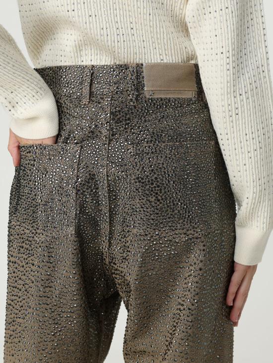 25FW 골든구스 데님 팬츠 GWP00844P00207515184 Kaki - GOLDEN GOOSE