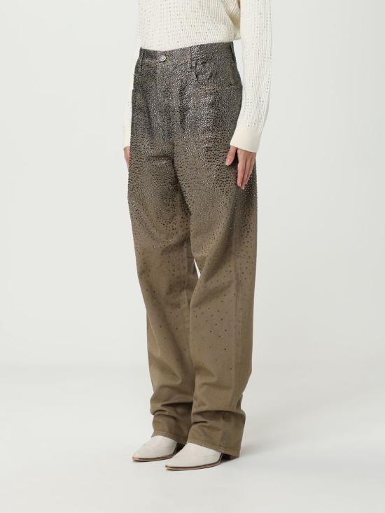 25FW 골든구스 데님 팬츠 GWP00844P00207515184 Kaki - GOLDEN GOOSE