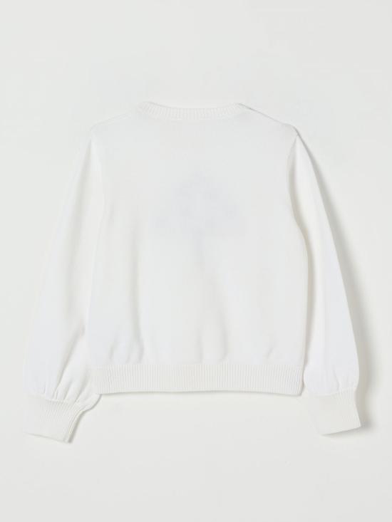 25FW [키즈] 리우조 풀오버 KF5027MA12P 10602 White - LIU JO