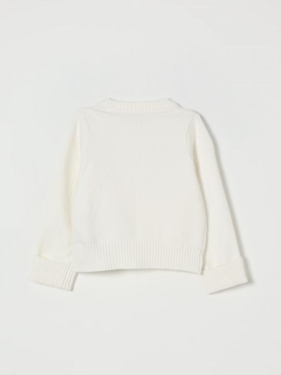 25FW [키즈] 리우조 풀오버 KF5055MA12P 10602 White - LIU JO