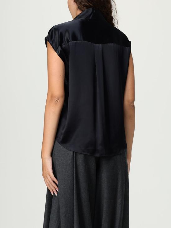 25FW 알베르타 페레티 블라우스 02276627 0555 Black - ALBERTA FERRETTI