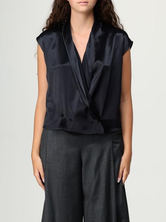 25FW 알베르타 페레티 블라우스 02276627 0555 Black