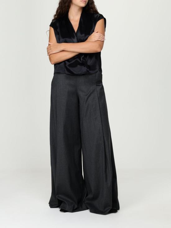 25FW 알베르타 페레티 블라우스 02276627 0555 Black - ALBERTA FERRETTI