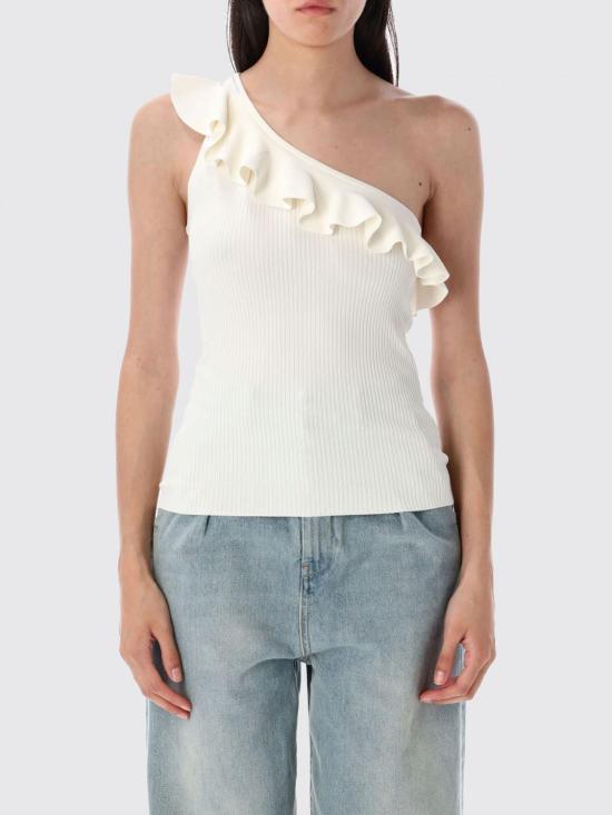 25FW 짐머만 탑 4397TSS251 PARC White