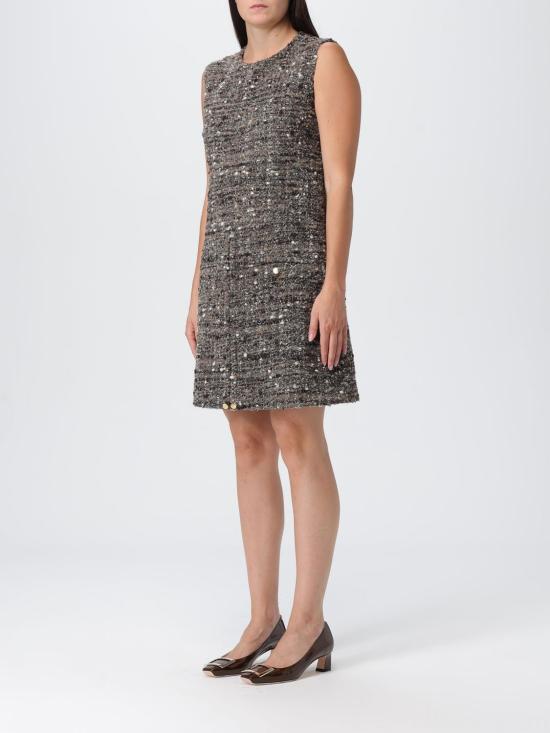 25FW 지암바티스타 발리 롱 원피스 25FWSVFP5110 77GRO M029 Brown - GIAMBATTISTA VALLI