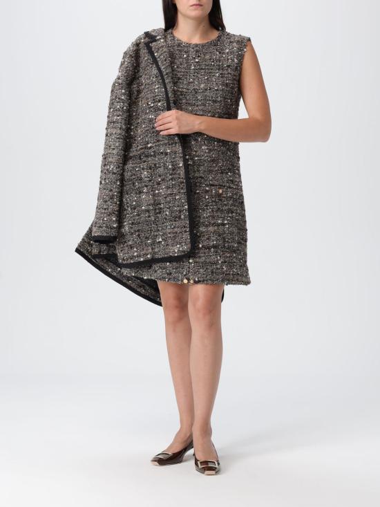 25FW 지암바티스타 발리 코트 25FWSVCA8016 77GRO M029 Brown - GIAMBATTISTA VALLI