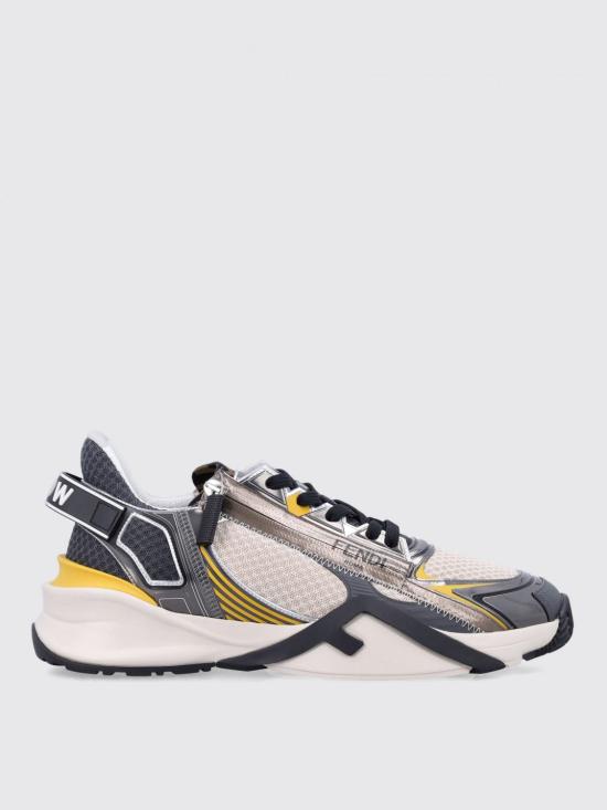 25SS 펜디 플로우 테크니컬 메쉬 러닝 스니커즈 7E1689ASAK F1RTH Multicolor