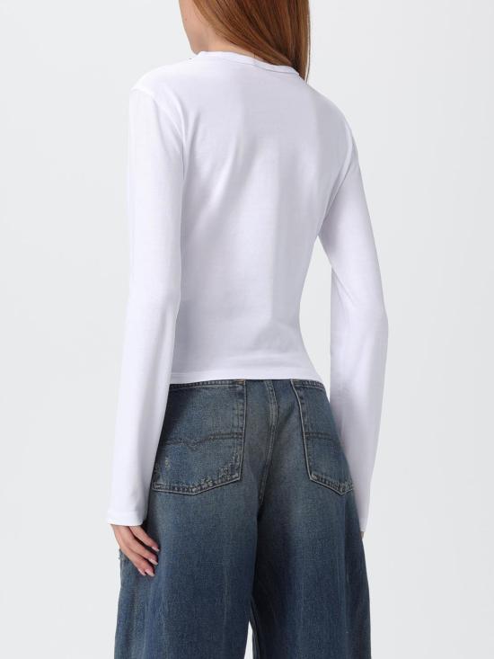 25FW 디젤 반팔 티셔츠 A1943800CLBR 100 White - DIESEL