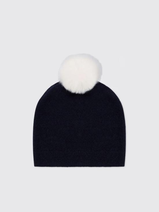 25FW [키즈] 모스키노 모자 MMX04WLHE80 40016 Blue - MOSCHINO