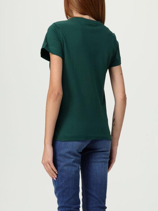 25FW 핑코 반팔 티셔츠 100355A2RD X79 Green - PINKO