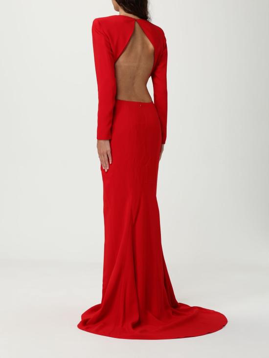 25FW 스텔라 맥카트니 롱 원피스 6A06163DU300 6527 Red - STELLA MCCARTNEY
