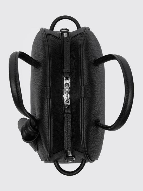 25FW 자크뮈스 TURISMO 투리스모 소프트 스몰 볼링 토트벡  BAW00416AC03A03 990 Black - JACQUEMUS