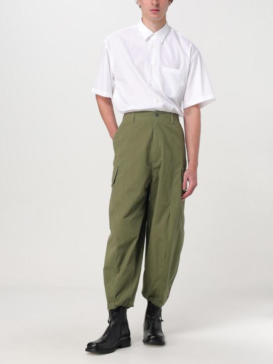 25FW 꼼데가르송 반팔 셔츠 HOB103 3 White - COMME DES GARCONS