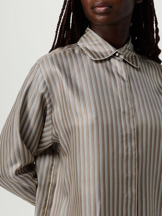 25FW 막스마라 블라우스 2521116171600 002 Brown - MAX MARA